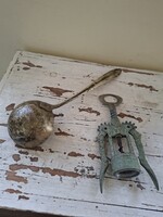 Réz merőkanál illetve borbontó