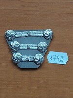 Mh non-commissioned officer military top hat badge 1742.