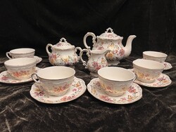 Zsolnay Porcelán Pillangós Teáskészlet – Elegancia a mindennapokban!