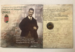 2005 PP Forgalmi sor A József Attila 10 forintos nélkül. Amúgy hibátlan - UNC állapotban.