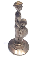 Miniatűr ezüst  Stan és Pan