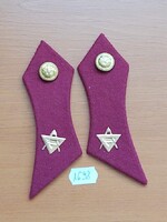 MH TÉRKÉPÉSZ TISZTI PAROLI POSZTÓKÖPENYRE 1698.