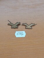 MN LÉGVÉDELMI TÜZÉR TISZTI FEGYVERNEMI JELVÉNY 1772.