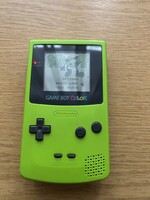 Nintendo Game Boy Color kézi játékkonzol zöld színben