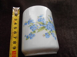 Zsolnay bögre nefelejcs   mintával