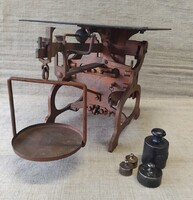 Öntöttvas tizedesmérleg 1939 Wien