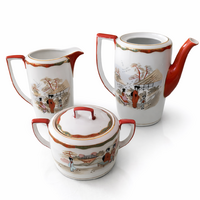 Antik MZ Altrohlau C.M.R. porcelán készlet – Csehszlovákia, 1920–30-as évek