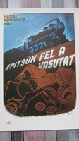 Politikai plakátok: Bortnyik Sándor 1945.
