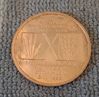 Német 10 márkás ezüst emlékérem