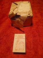 10 doboz régi gyufa, eredeti csomagolásában