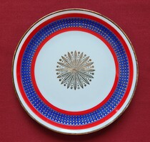Winterling Marktleuthen Bavaria német porcelán kistányér süteményes tányér arany széllel
