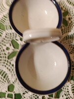 Zsolnay kék csíkos sotarto