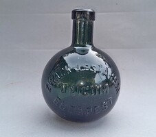 ZWACK J. és TÁRSAI Unicum Budapest méregzöld likőrös palack