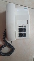 Siemens vintage analóg  telefonkészülék, retró asztali nyomógombos vezetékes telefon