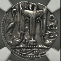 Bruttium, Croton - Ezüst Stater (Kr.e. 480-430) NGC Certified: Ch VF - Strike 4/5, Surface 3/5