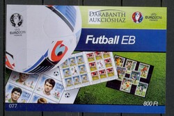 2016 - EURO 2016 France - emléklap