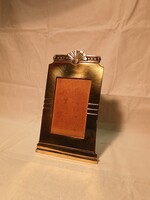 Antik Art deco réz fényképtartó