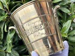 CHAMPAGNE CLUB - Delbeck Champagne 1930-as évek vintage DELBECK pezsgőhűtő