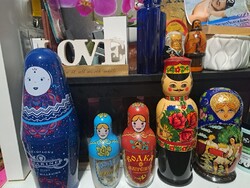 Extra matrjoska szett egyben! ( szetcsavarható)