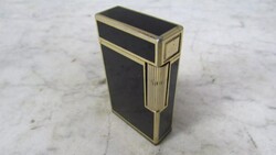 S.T. Dupont öngyújtó – Laque de Chine – Fekete & arany – Eredeti – Működik