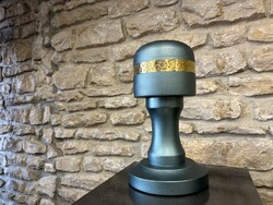 HATMANIA - Budapest Exclusive Matt Kék Kalaptartó Rézpánttal