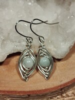 Akvamarin fülbevaló