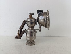 Antik bicikli lámpa Alte Fahrradlampe Bicycle Lamp bányász karbid kerékpár 1262