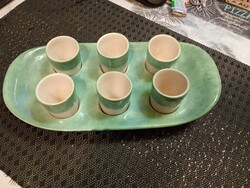 Zsűrizett 1960 as évek kerámia pálinkás Több száz termék Aukció és Akciók Vegye Vigye 18 cm