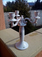 HOLLÓHÁZI ERIKA MINTÁS HÁROM ÁGÚ GYERTYATARTÓ