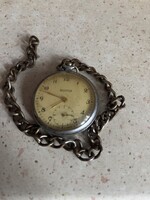 Molnija munkásosztálybeli működő zsebóra a képeken látható állapotban