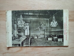 „IV. Károly király koronázása napján” bélyegzős – Miniszteri tanácsterem az Országházban