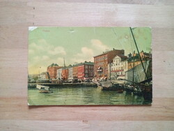 Fiume 1909 képeslap