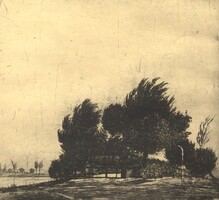 (N) Barcsay Jenő (1900-1988) : Táj