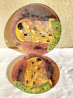 Gustav Klimt "Csók" c.tortatál