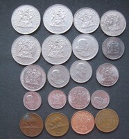 Dél-Afrika 20 db érem (XE18)
