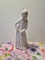 " Baleset ", Hatalmas méretű, csodálatos Lladro leányzó