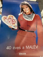 Malév plakát a 80-as évekből!