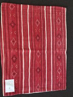 Eredeti székelyföldi kézi szőttes párnahuzat – Csík / Udvarhelyszék – 43 × 55 cm