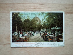 RITKA Budapest Városliget Stefánia út Kolegerszky Kioszk 1904 képeslap