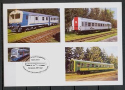 2001 - 75 éves a Dunakeszi Járműjavító - emléklap