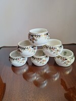 Zsolnay Sissy mintás szalvétagyűrűk