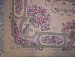 Régi szőttes, szövött ágyterítő, terítő vagy falvédő