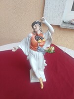 Herendi táncoló juhász..30 cm,,Hibátlan..