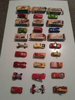 21 darab régi eredeti modellautó