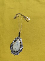 925 ös aranyozott ezüst lánc , medállal