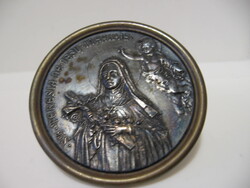 Antik Szent Teréz kitámasztós plakett , Mariazell