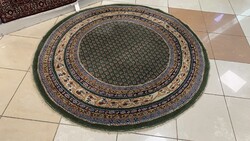 4098 Hindu Mir Kézi Gyapjú Perzsa Kerek Szőnyeg 160CM