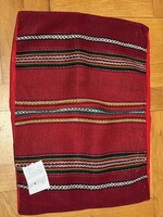 Eredeti kézzel szőtt népi szőttes párnahuzat – Palóc / Alföld – 51 × 36 cm