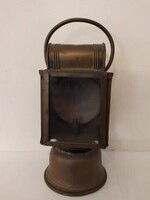 Antik vasutas bakter karbid lámpa gyűjteményi darab 2612