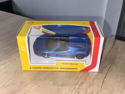 Bburago Shell Ferrari 488 Spider 1/43 méretarányú modellautó.